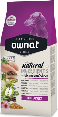 Pienso Perros Ownat Classic Mini 4 kg